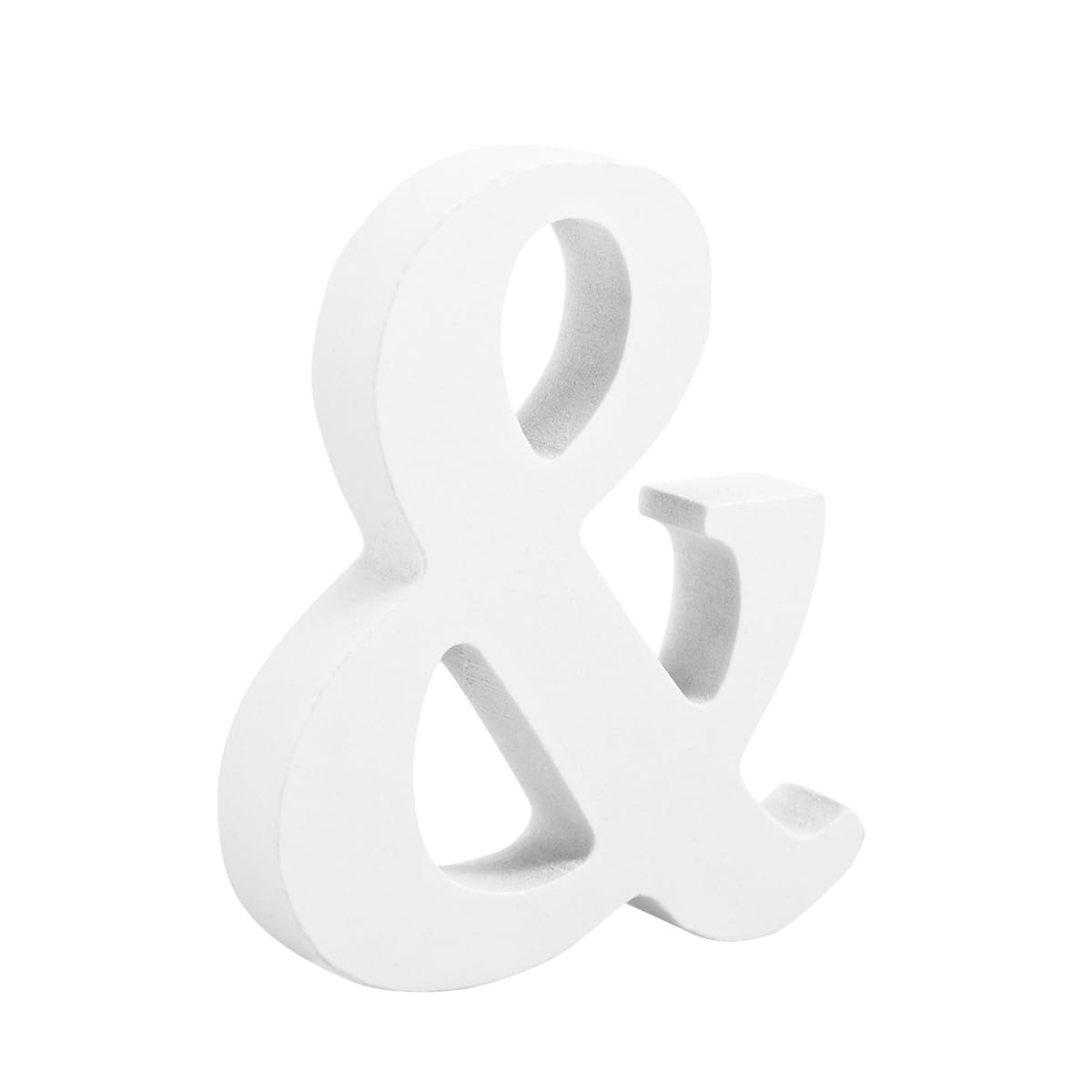 PRETYZOOM Wood Table Wooden Letters Wood Alphabet Freestanding Letter Hanging Wall Wood Symbol Dining Room Table Decor Home Decor Wedding Decorations Party Ornament Props Bamboo Dining Table