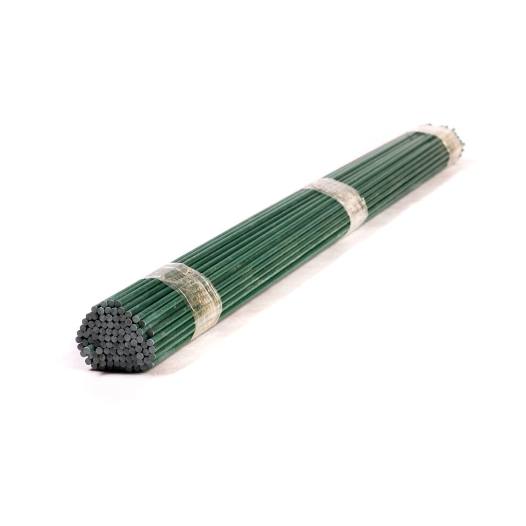 Fiberglasstäbe GRÜN - 140cm - 8mm - 50 Stück