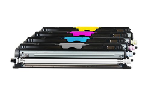 Toner OKI C 110 reconstruit haute autonomie 2500 pages lot de 4 couleurs CMJN