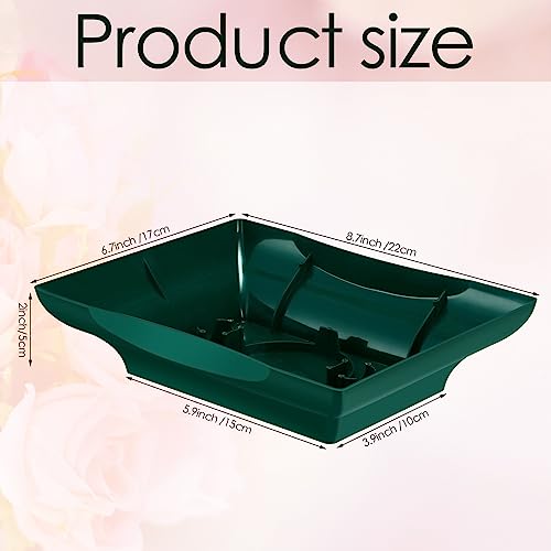 Mumufy MEI-MUMUFY-724 18 Pcs Floral Supplies Green Design Bowls thumb #1