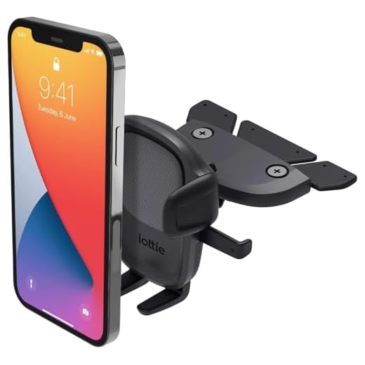iOttie Easy One Touch Signature CD Slot Car Mount for Smartphone iPhone 18