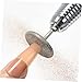 PLAFOPE 2Pcs Electric Nail Drill Sanding Discs Set Multifunctional Manicure Pedicure Bits for Precise Nail Care User Friendly and Versatile Nail Tool for All Skill Levels
