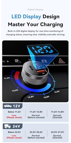 Image of INICIO 150W USB-C Car Charger with 100W DC Port, 45W Type C PD & USB A, 3 Port Car Adapter for MacBook Air iPad Pro /Air iPhone 17 16 15 Galaxy S25 S24 Ultra Pixel Android Car Devices etc