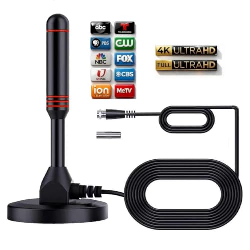 Indoor TV Antenna for Smart TV, Digital HDTV Antenna with