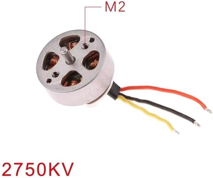 1Pcs 2750KV Mini 18MM 3-phase Brushless Motor High Speed 2S-3S 2MM Shaft RC Drone FPV Quadcopter Aircraft Engine