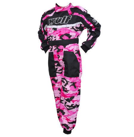 Wulf Traje de Motocross de Carrera de Camuflaje para niños wulfsport LT PW Karting para niÃ Nuevo