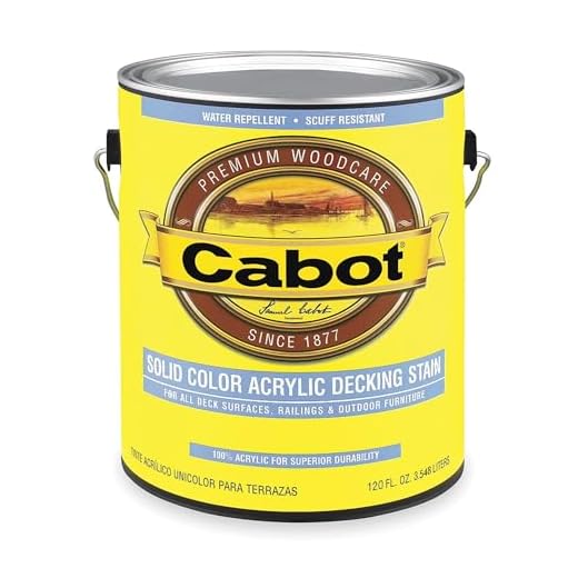 CABOT STAIN 11880 REDWOOD SOLID COLOR DECKING ACRYLIC STAIN W/ SURFACE PROTECTOR SIZE:1 GALLON.