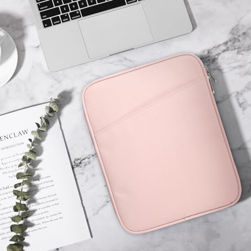 Image of TiMOVO 13 Inch Tablet Sleeve with Pocket, Pink | For iPad Air 13 inch M3 2025, iPad Pro 13 inch /12.9 inch, Galaxy Tab S9 /S10 Plus /S9 FE+ 12.4 inch, Remarkable Paper Pro 11.8 inch
