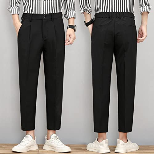 Pantalón Formal Hombre Talle X-Large Negro miniatura 4