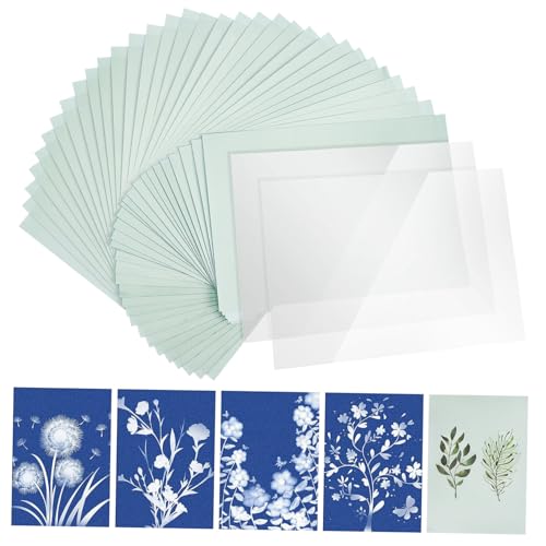 Papier cyanotype kit impression solaire pour réussir vos loisirs créatifs facilement