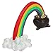 AB Tools Aquatic Aquarium Decor Rainbow Pot of Gold Fish Tank 14x5x6cm