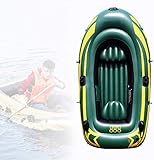 〓 Seguridad: Se puede llevar fácilmente en cualquier agua potable. El kayak inflable reforzado de seguridad es adecuado para tres personas y tiene una carga máxima de 200 kg ..