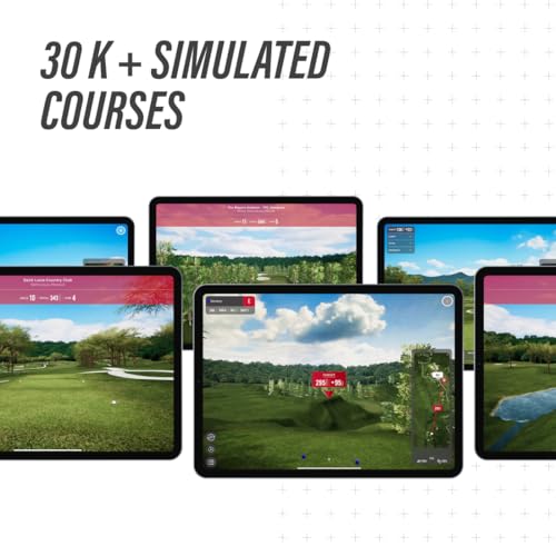 Image of Rapsodo MLM2PRO Mobile Launch Monitor Golf Simulator | 3 ProV1 Balls | Swing Trainer & Shot Tracker for Home & Driving Range | Indoor & Outdoor Golf Training Aid | Dual Camera | 15 Metrics