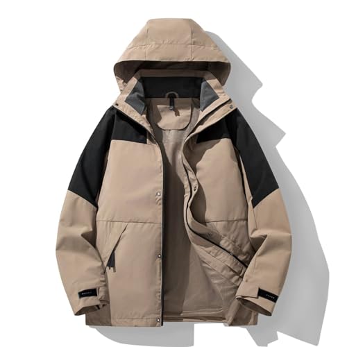 Chaqueta cortavientos impermeable con protección solar para exterior 6