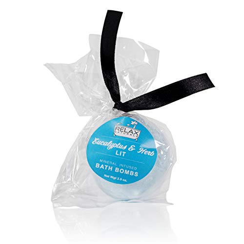 Hot Tub And Bath Bomb Bundle (6 Pack Gift Pack) Natural Epsom Salt Bombs Infused With Vitamins And Minerals For Soaking - Dead Sea Salt - Skin Moisturizers - Safe For Spa And Bath #TOP2