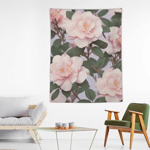 Poster mural esthetique rose deco de salon et chambre cosy