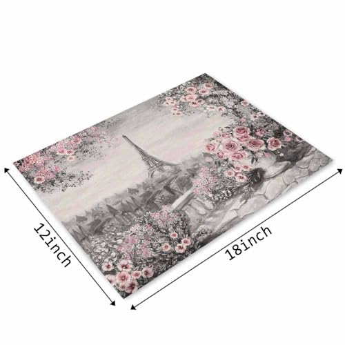 Tapis de table Tour Eiffel lavable pour protéger la cuisine des plats chauds - 7