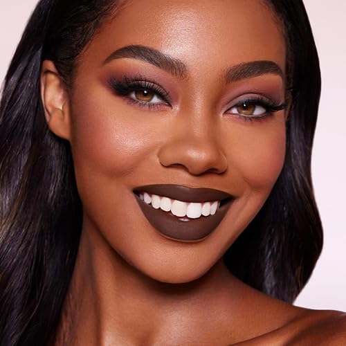 Image of MAKI YIKA Dark Brown Lipstick Matte for Women Long Lasting Lipsticks