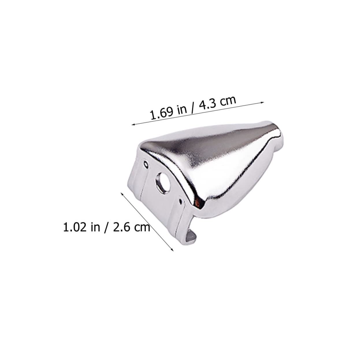 VANZACK 2pcs Metal Drum Claw Hook Kit Durable Drum Mount Lightweight Percussion Accessories Enhance Resonance Sustain