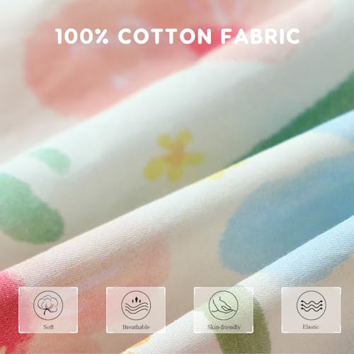 Puff Sleeve Girls T-Shirts,Cotton Round Neck Kids Summer Short Sleeve Tops Casual Basic Tee Shirts Blouses for Girls3