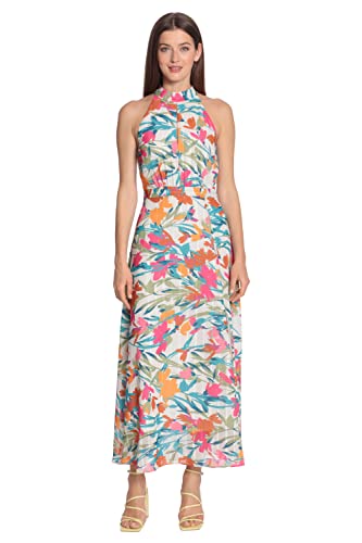 Image of Maggy London Women's Maggy London Women's Halter Neck Maxi Dress