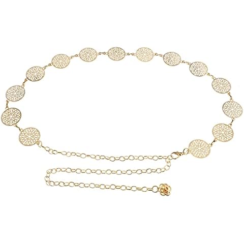 VGOL Alloy Chains Adjustable Waist Belt Cover