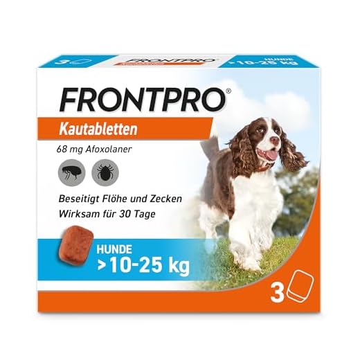 FRONTPRO Kautabletten für Hunde gegen Zecken