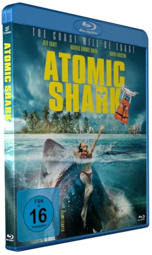 Atomic Shark con diseño realista y cola articulada para piscina 3