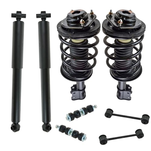 Image of TRQ Front and Rear Suspension Kit Complete Strut & Coil Spring Assembly | For 2001-2010 Chrysler PT Cruiser