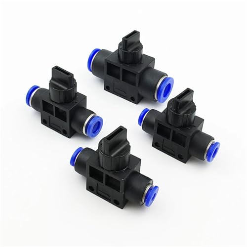Raccord pneumatique rapide 2 voies droit connecteur poussoir 6mm