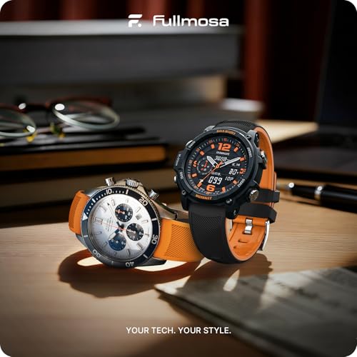 Image of Fullmosa 20mm Watch Strap, 2 Pack Silicone Watch Straps for Men Women, Compatible with Amazfit Bip U /Bip U Pro, Amazfit GTR /GTR Mini, Samsung Galaxy Watch 4 /5 /6 /7, Garmin Venu and all 20mm Watches