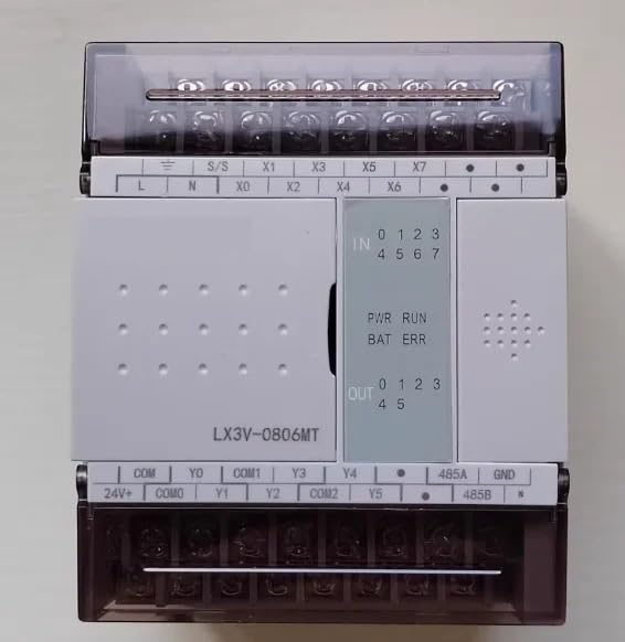 Controlador lógico programable PLC LX3V 2WT 1WT 2PT 4AD 2416MR 1212MR 0806MR 0806MT 1208MR 1208MT 1412MR 1412MT 2424MT(LX3V-0806MT-A2)