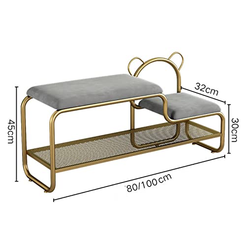 Tabouret à chaussures confortable pour optimiser les petits espaces de l'entrée - 3