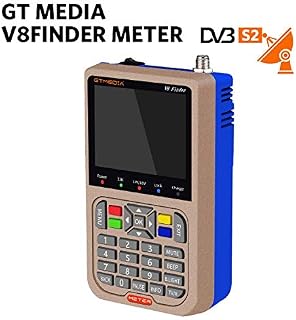 GT Media V8 Satellite Finder Signal Meter Upgraded TV DVB-S2/S2X Receiver Sat Detector