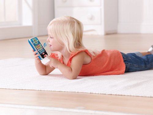 VTech- Talk & Learn Smart Phone Hablar y Aprender teléfono Inteligente, Multicolor (139303)