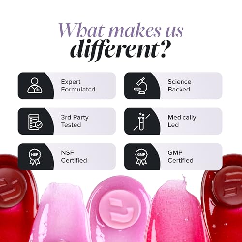 Novomins Magnesium Gummies for Adults - 60 Vegan Gummies - 1455mg Magnesium Citrate Offering 160mg of Magnesium - Chewable Magnesium Supplement - Gluten-Free Supplement for Women & Men - 1-Month Pack - 9