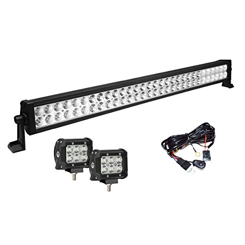 32" 180W LED Light Bar Spot Flood Combo Work Lamp 4x4WD Boat UTE