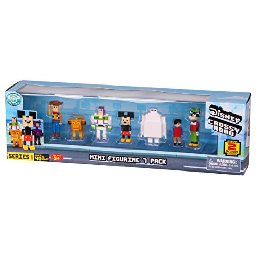 Crossy Road Disney Mini Figures 7 Pk #TOP7
