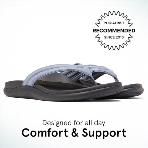 ABEO Laguna Thin Strap Flip Flops For Women | Orthopedic Sandals | Ball of Foot Pain Relief | Built-In Metatarsal Pads Women | Ball Of Foot Cushions for Women2