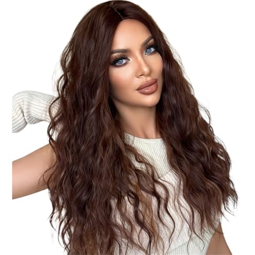 Perruque naturel haut de gamme longs cheveux bouclés d'exception