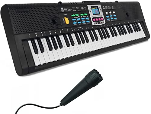 WKLIANGYUANPING Clavier de Piano 61keys Musique numérique Clavier électronique Clavier électrique Piano Piano Piano… - Les Beatles, Paul McCartney, John Lennon, RIngo Starr, George Harrison WKLIANGYUANPING Clavier de Piano 61keys Musique numérique Clavier électronique Clavier électrique Piano Piano Piano… – Image 3