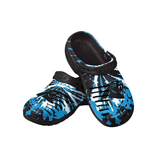 Image of FOCO Mens NFL Team Logo Tie-dye Garden Water Sandals Shoes Slipper Clogs with Strap