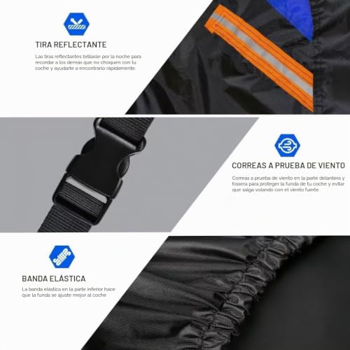 Funda para VW Tiguan Allspace GUNHYI Cubierta Lona de Garaje SUV 3