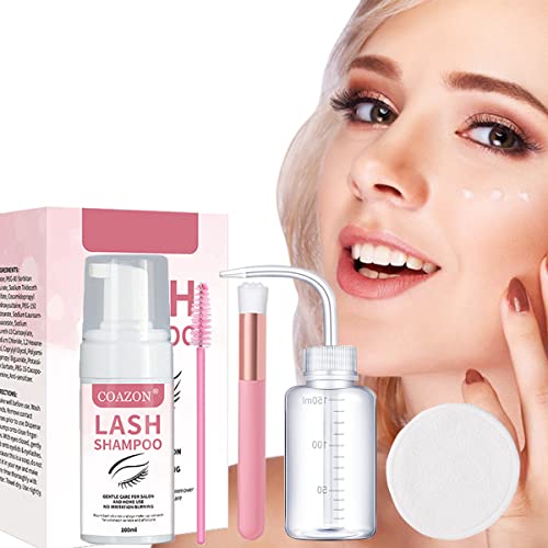 Missicee,Shampoo per ciglia per extension ciglia