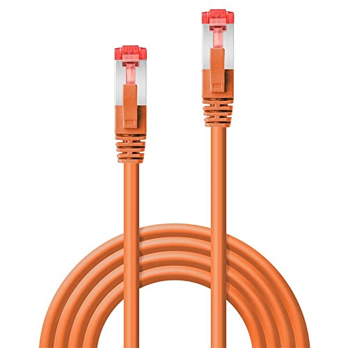 LINDY Cat.6 S/FTP Network Cable, Copper, 250MHz, Orange, 15 m - Image 2