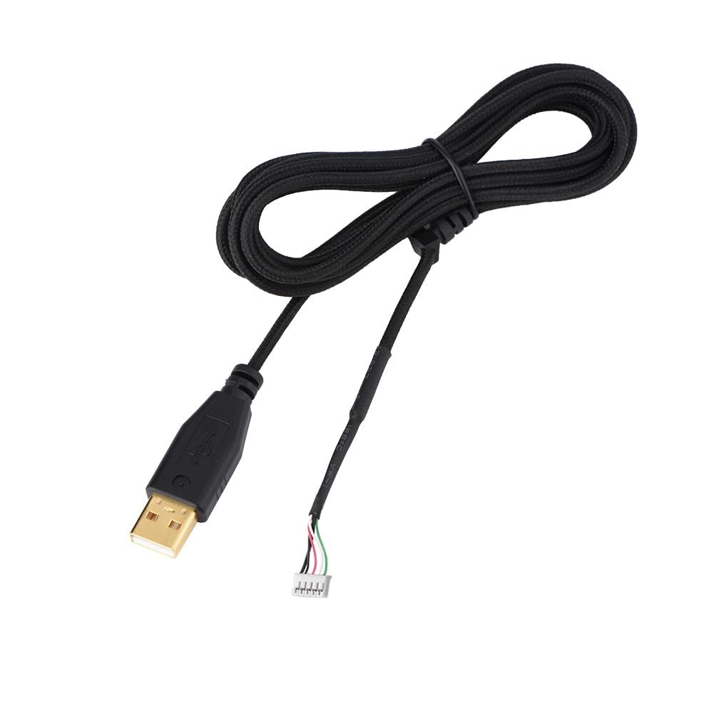 UBERSWEET® 168 USB Mouse Cable, Fast Response USB Mouse Cable Replacement 2.41yd Plug and Play Mouse Cable Replacement for Naga, Naga Hex and Naga 2012 (B0CFKXTZC4) Amazon Price History, Amazon Price Tracker