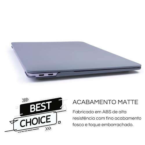 Case Capa de Proteção compatível com Macbook Air 13 Chip M1 A2337 A1932 A2179