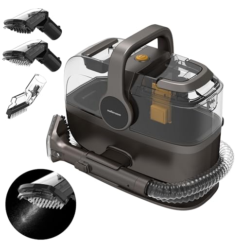 Mellerware - Aspirador para Tapicería Cleany Carpet 600w | Limpieza eficaz con función Wet&Dry |...