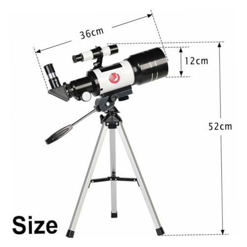 Telescopio Homoyoyo 150x con trípode portátil para observación miniatura 2