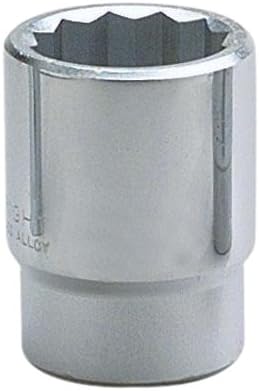 Wright Tool 61-36MM 12-Point Standard Metric Socket,Silver
